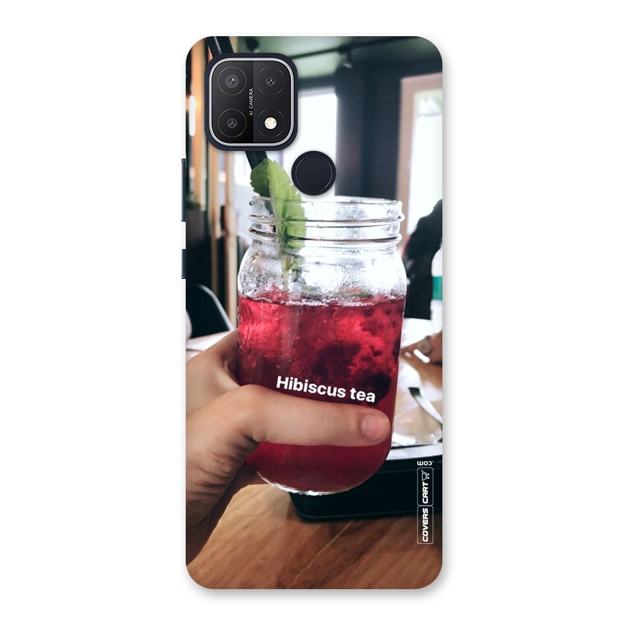 Hibiscus Tea Back Case for Oppo A15