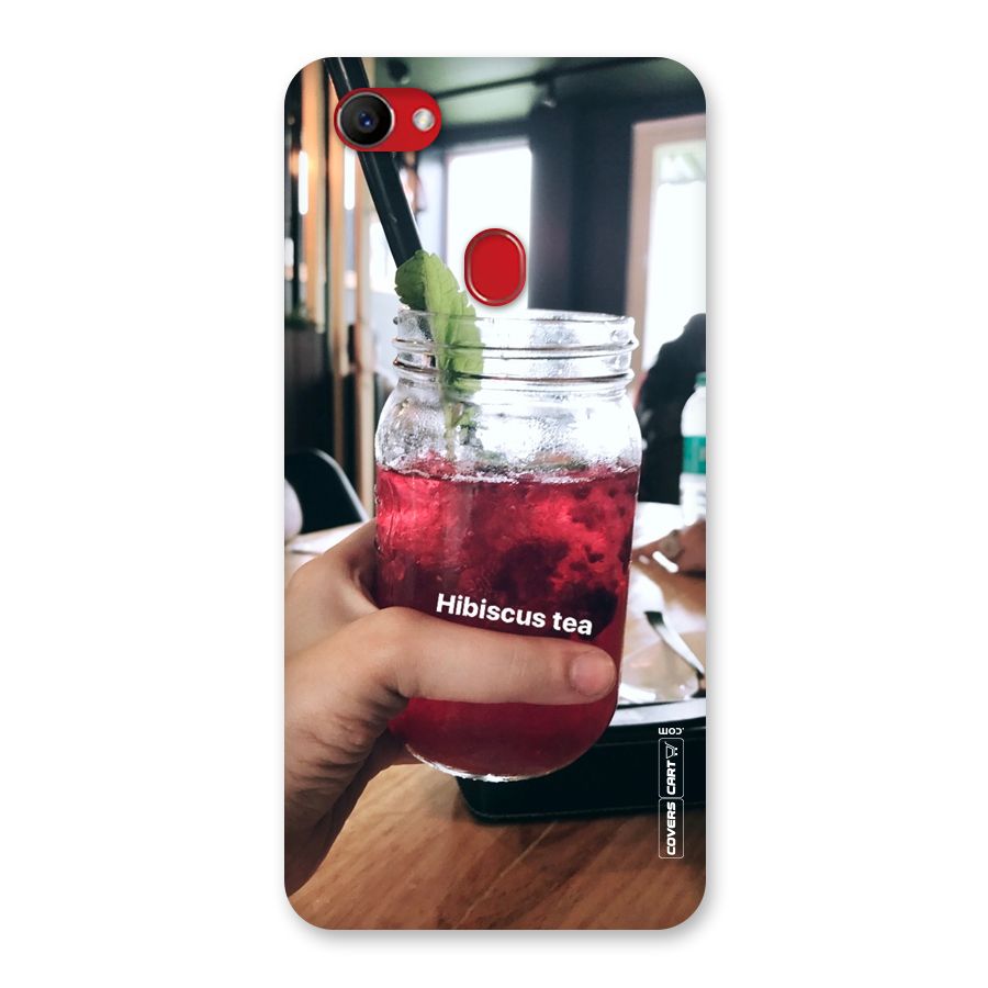 Hibiscus Tea Back Case for Oppo F7
