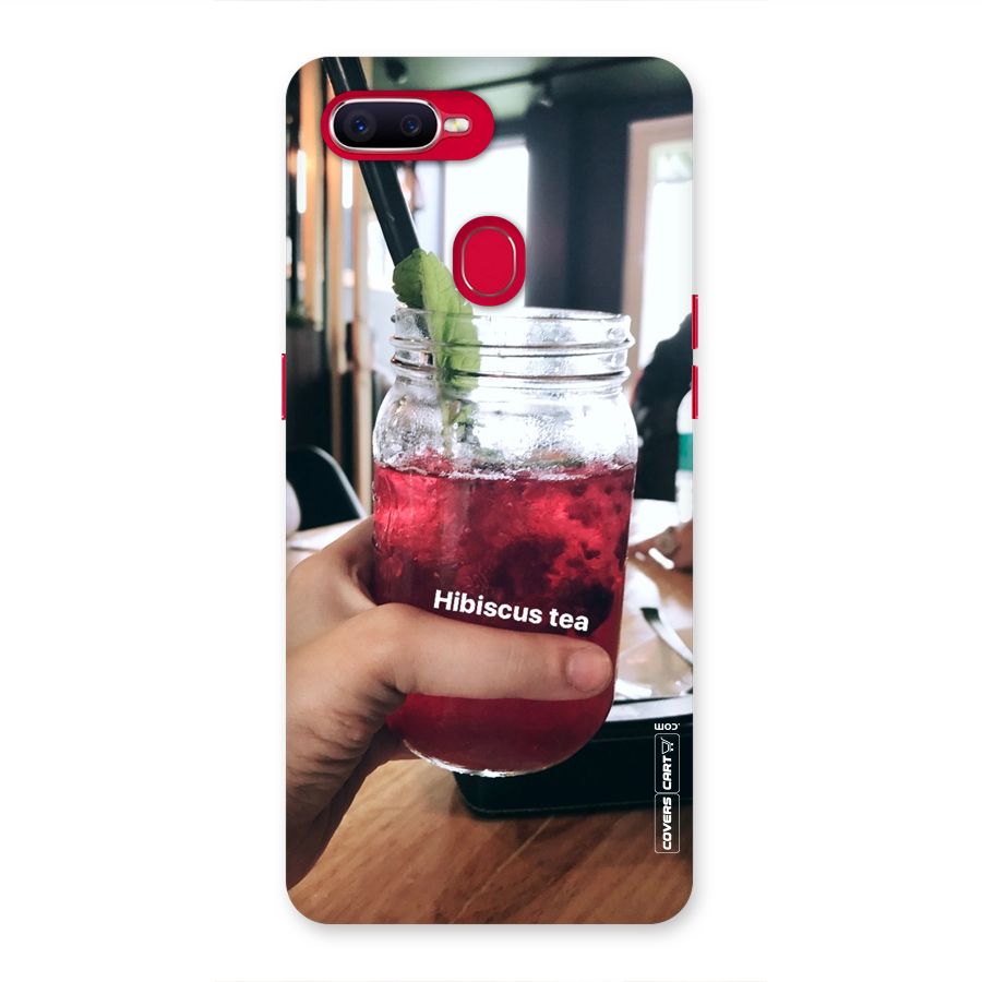 Hibiscus Tea Back Case for Oppo F9 Pro