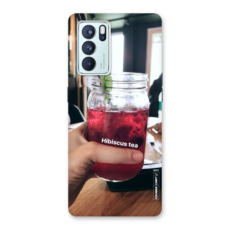 Hibiscus Tea Back Case for Oppo Reno6 Pro 5G