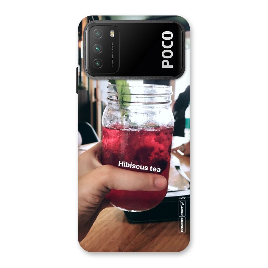 Hibiscus Tea Back Case for Poco M3