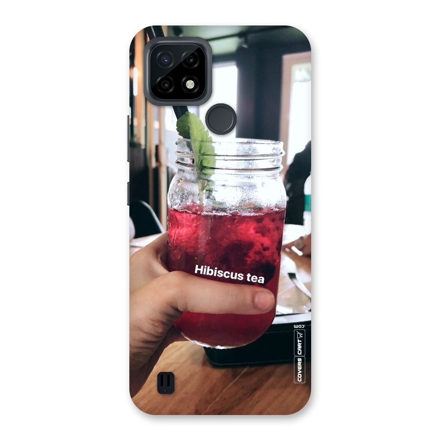 Hibiscus Tea Back Case for Realme C21