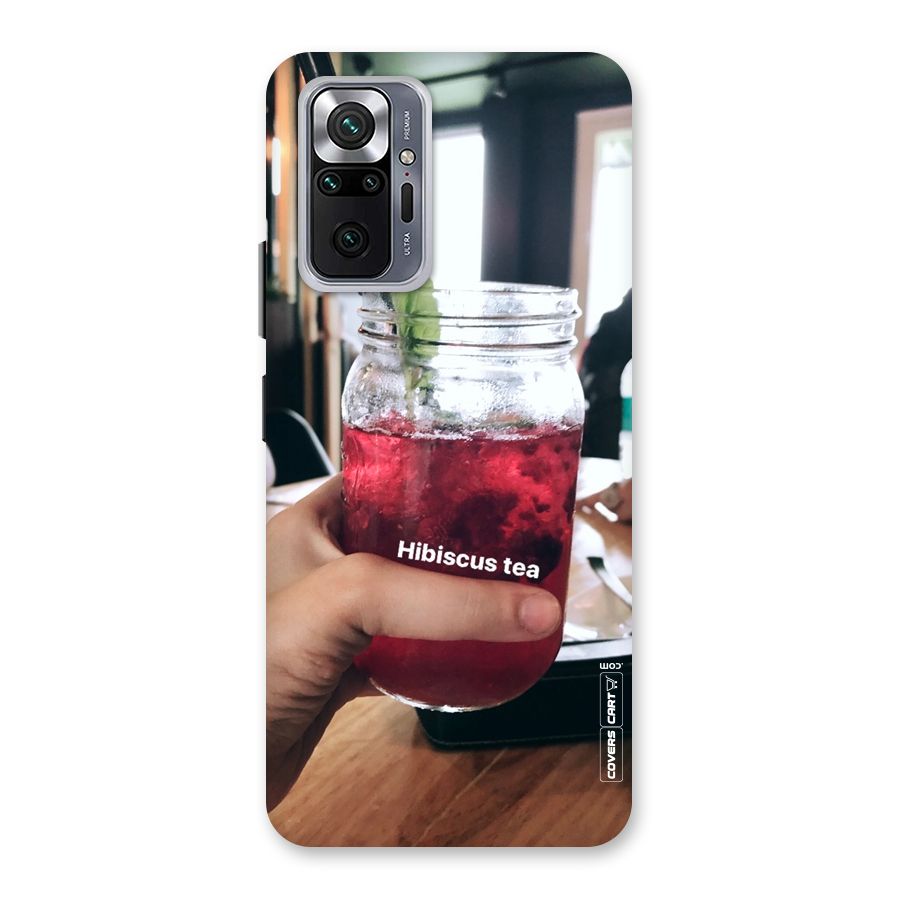 Hibiscus Tea Back Case for Redmi Note 10 Pro Max