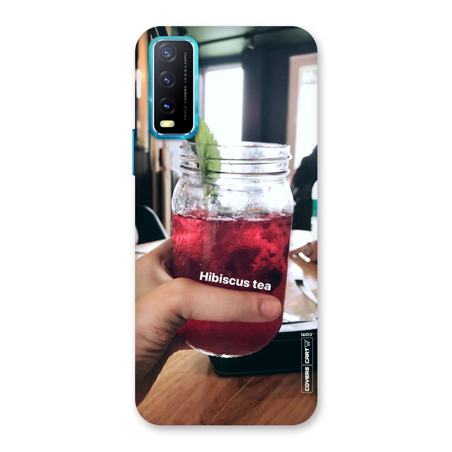 Hibiscus Tea Back Case for Vivo Y20