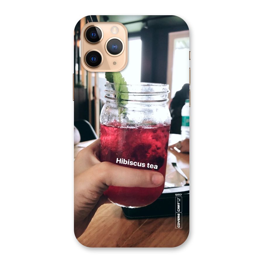 Hibiscus Tea Back Case for iPhone 11 Pro