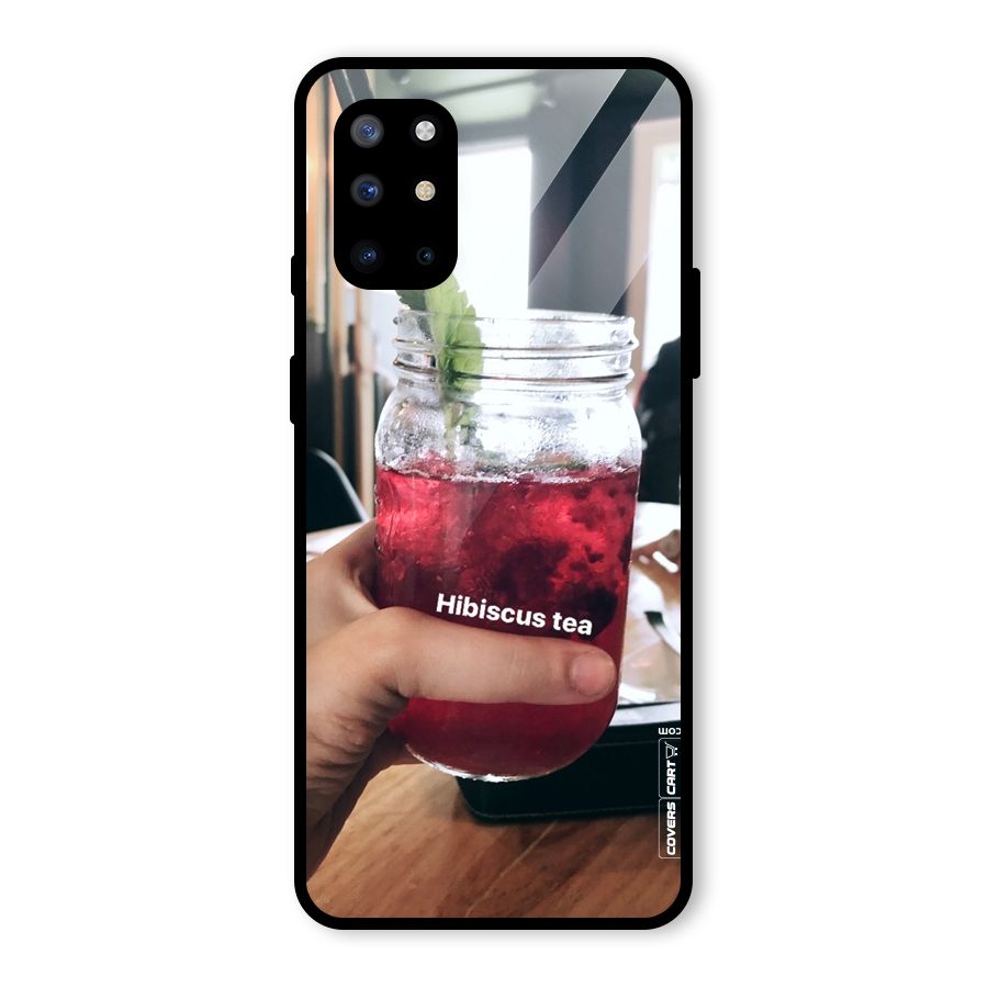 Hibiscus Tea Glass Back Case for OnePlus 8T