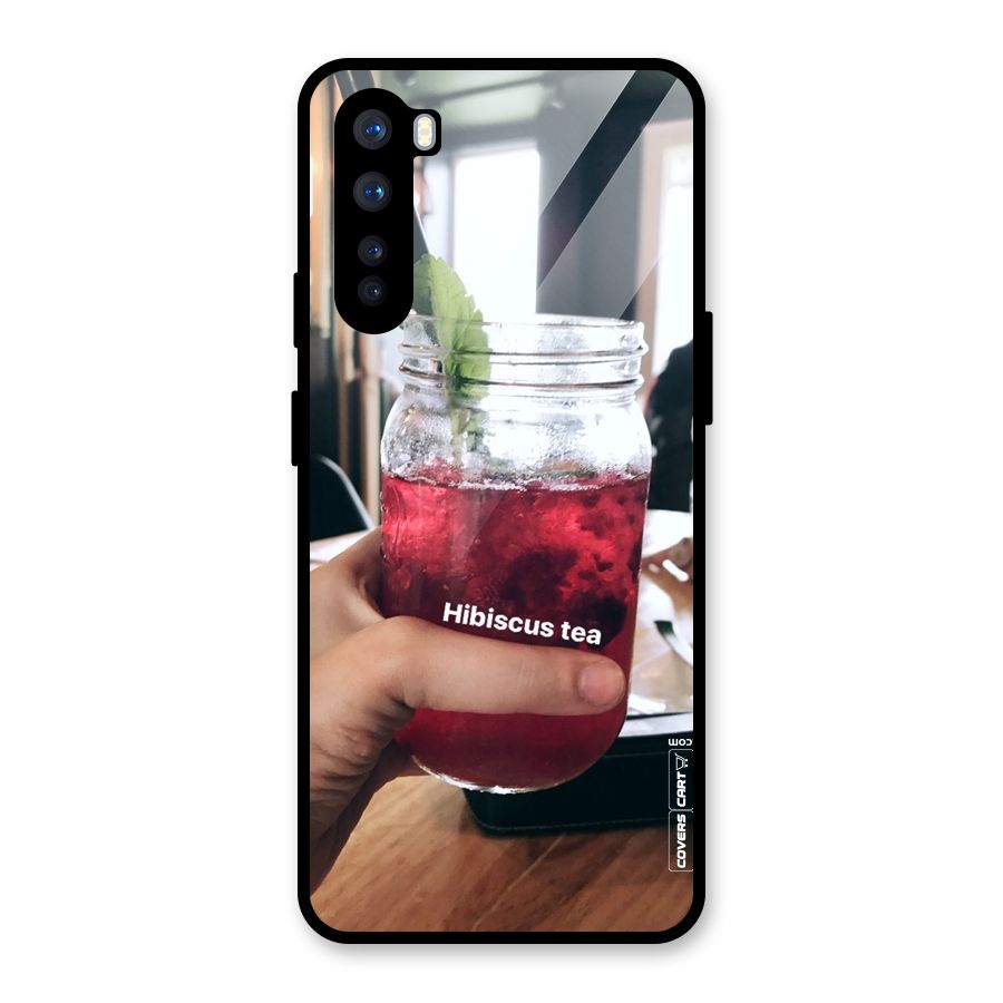 Hibiscus Tea Glass Back Case for OnePlus Nord