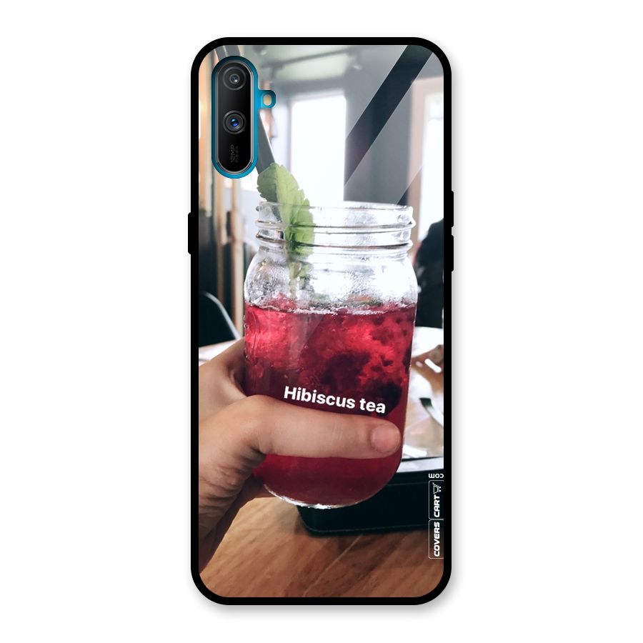 Hibiscus Tea Glass Back Case for Realme C3