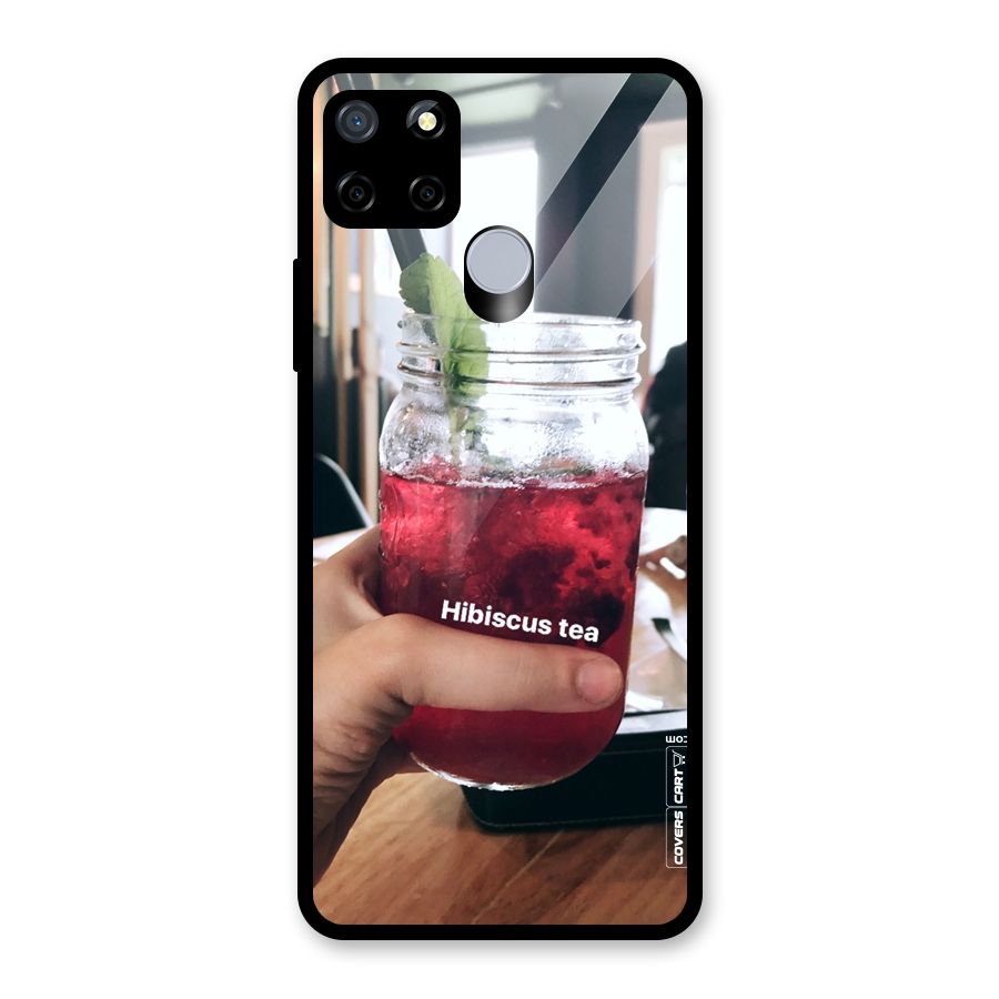 Hibiscus Tea Glass Back Case for Realme Narzo 20