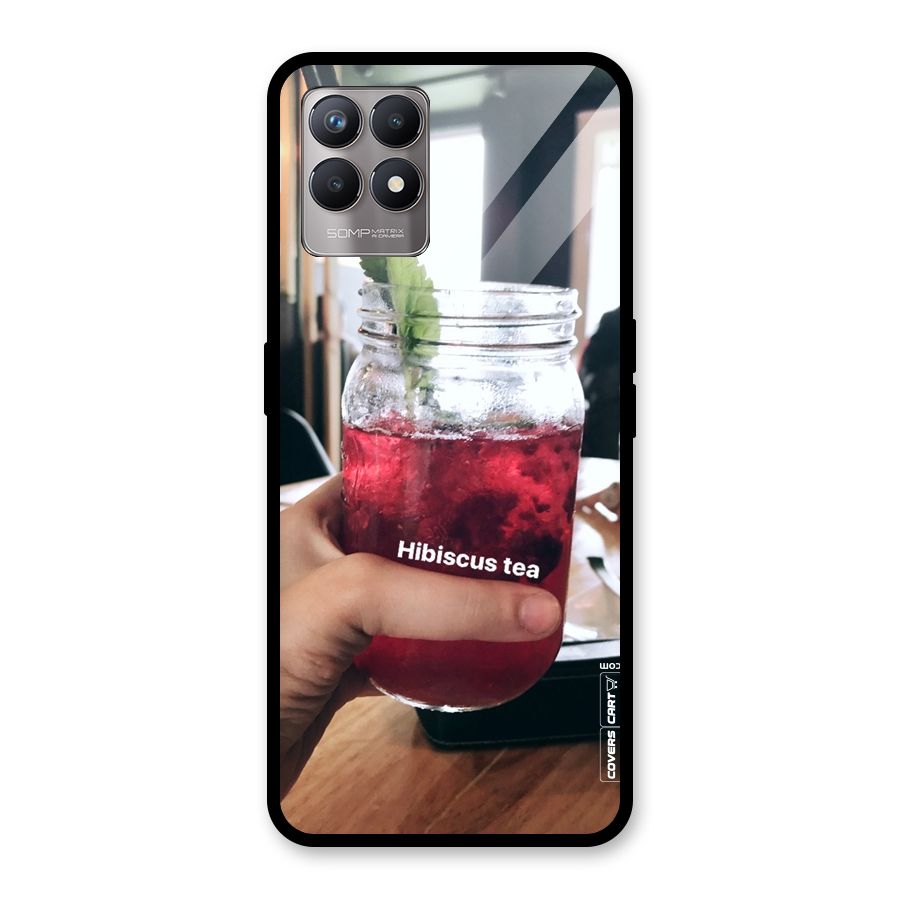 Hibiscus Tea Glass Back Case for Realme Narzo 50