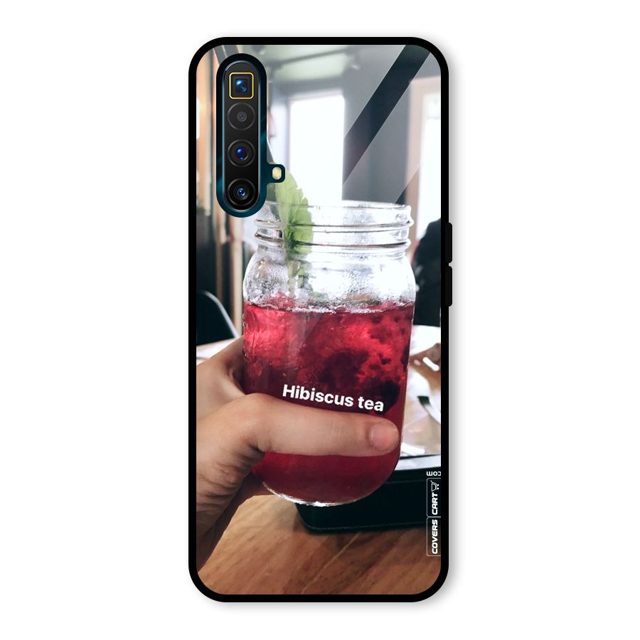 Hibiscus Tea Glass Back Case for Realme X3