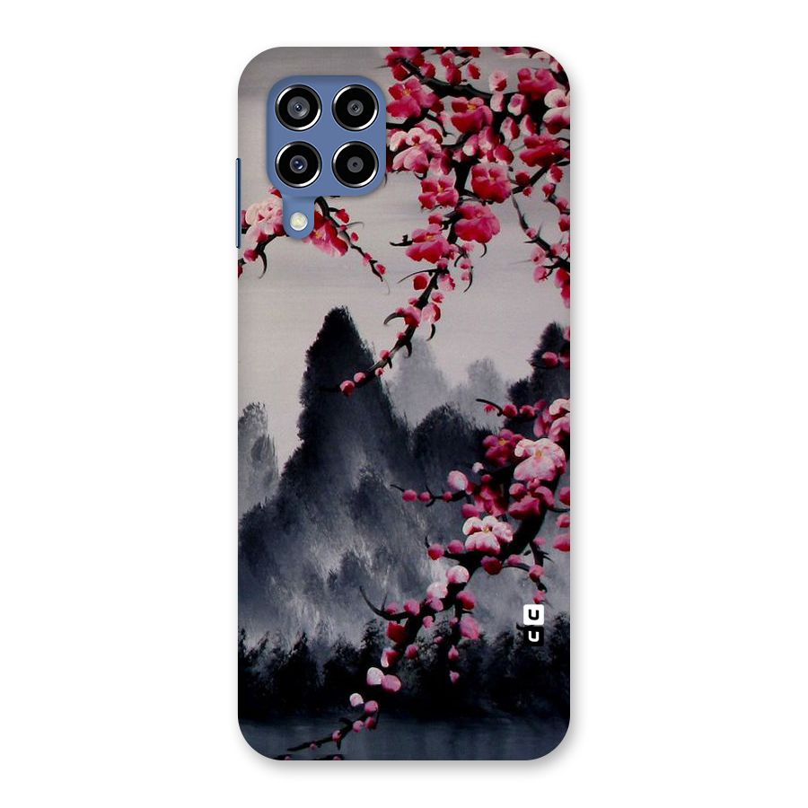 Hills And Blossoms Back Case for Galaxy M53 5G