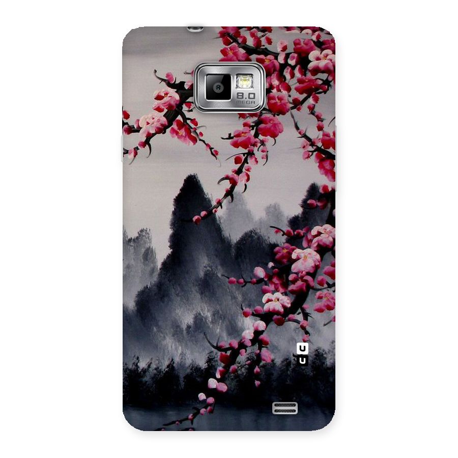 Hills And Blossoms Back Case for Galaxy S2