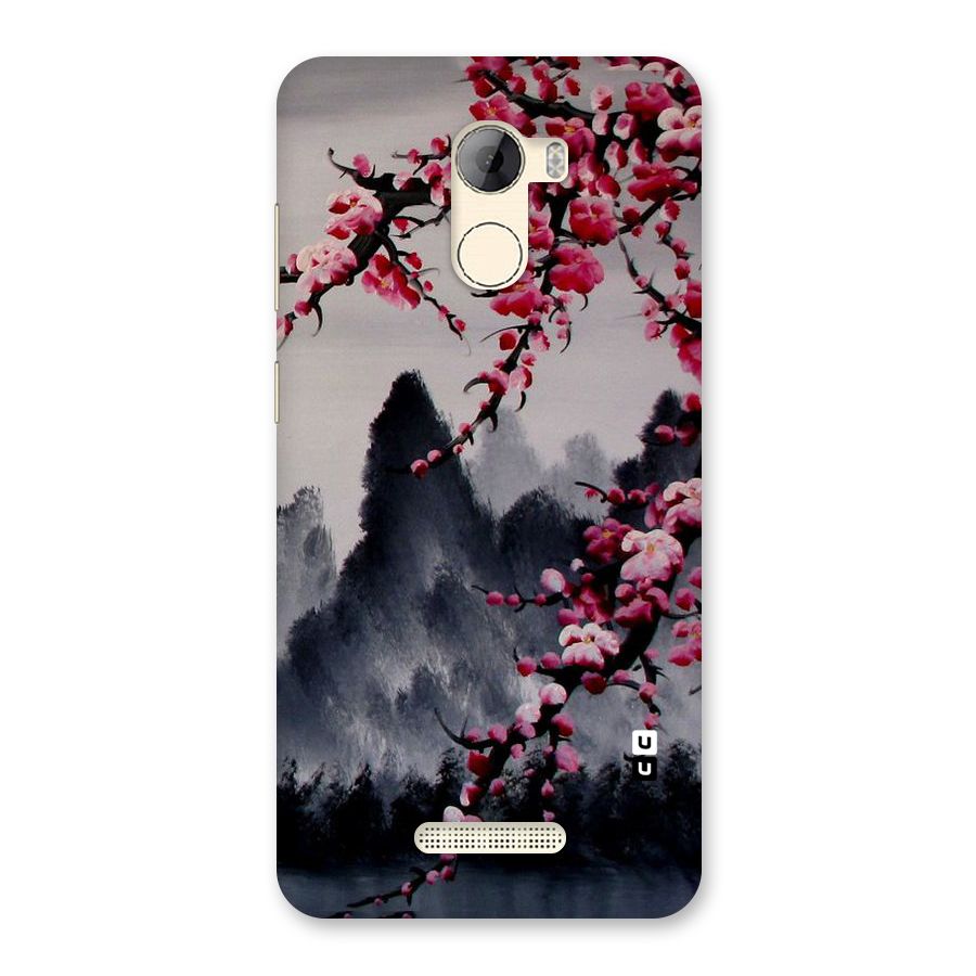 Hills And Blossoms Back Case for Gionee A1 LIte