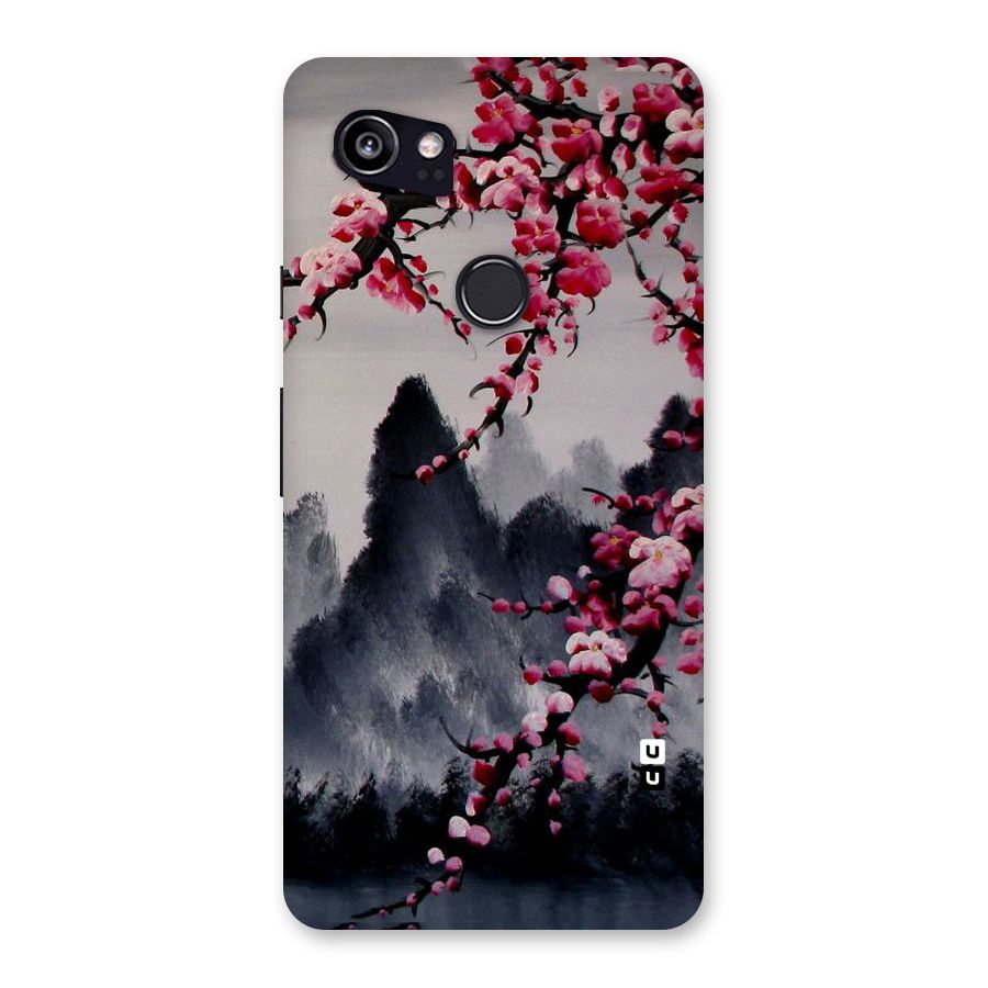 Hills And Blossoms Back Case for Google Pixel 2 XL