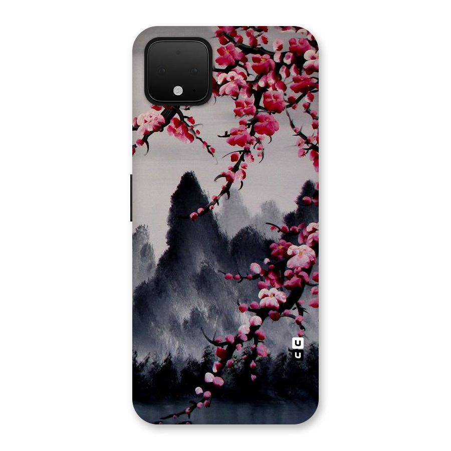 Hills And Blossoms Back Case for Google Pixel 4 XL