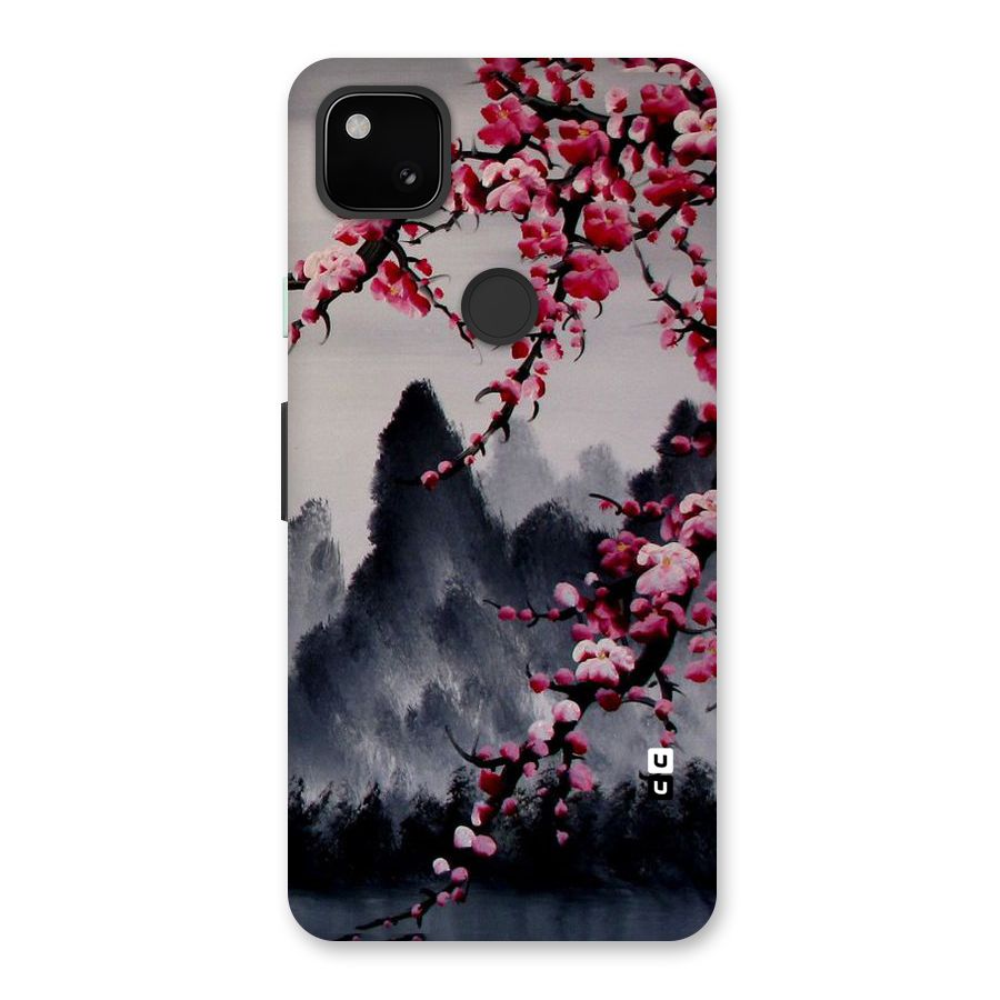 Hills And Blossoms Back Case for Google Pixel 4a