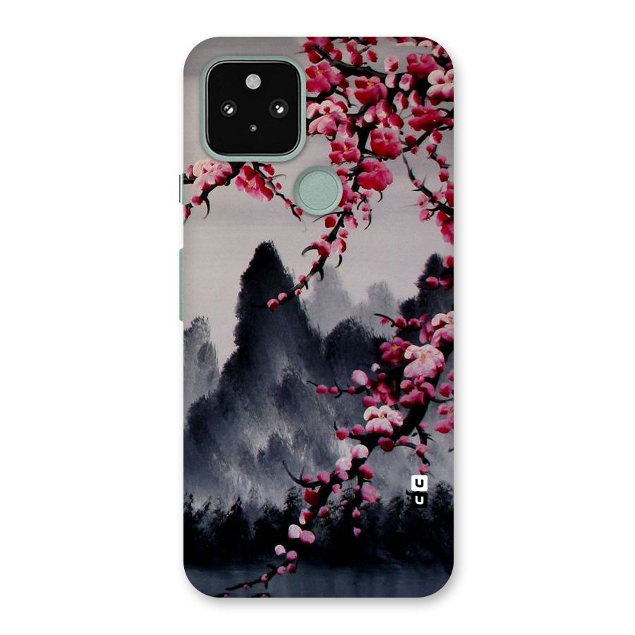 Hills And Blossoms Back Case for Google Pixel 5