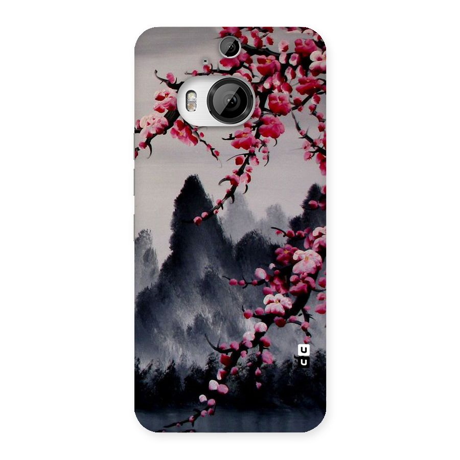 Hills And Blossoms Back Case for HTC One M9 Plus