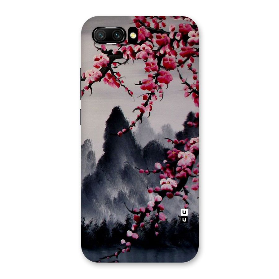 Hills And Blossoms Back Case for Honor 10