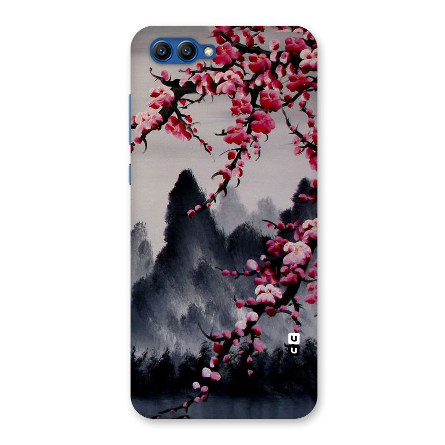 Hills And Blossoms Back Case for Honor View 10