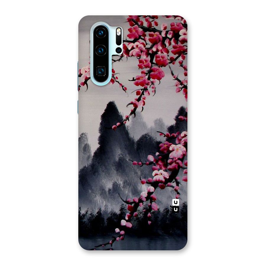 Hills And Blossoms Back Case for Huawei P30 Pro