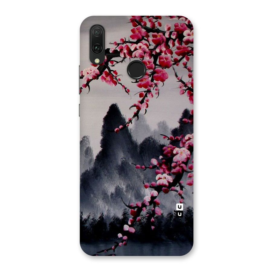 Hills And Blossoms Back Case for Huawei Y9 (2019)