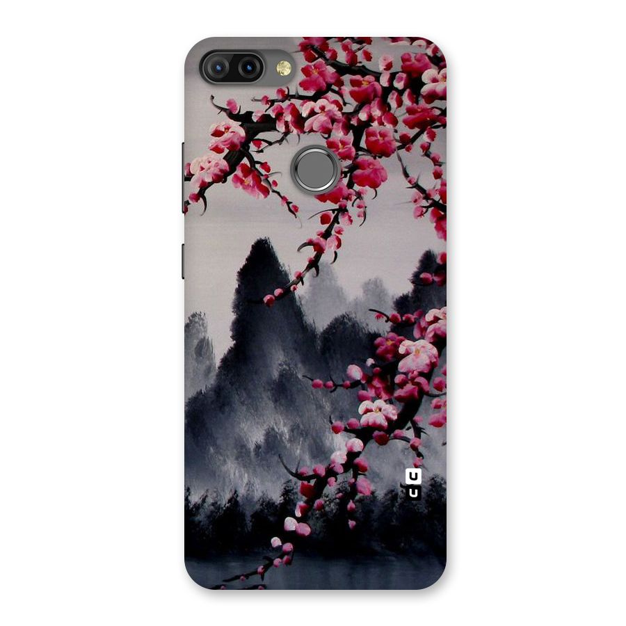 Hills And Blossoms Back Case for Infinix Hot 6 Pro