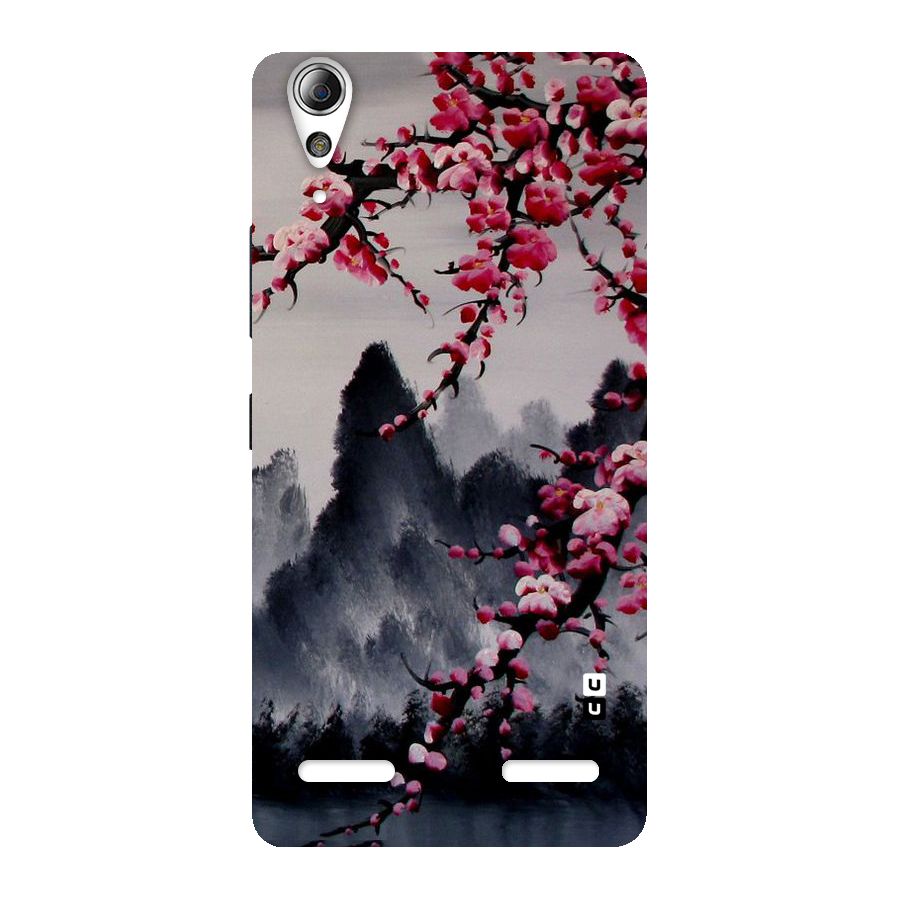 Hills And Blossoms Back Case for Lenovo A6000 Plus