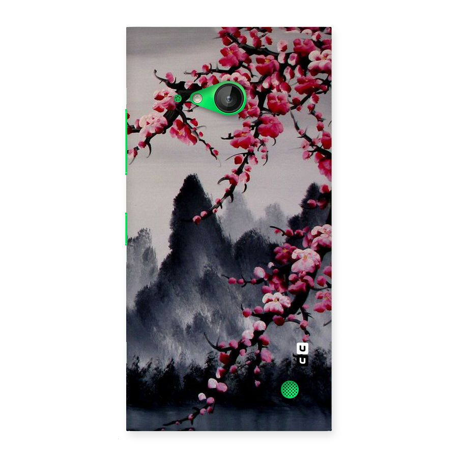 Hills And Blossoms Back Case for Lumia 730