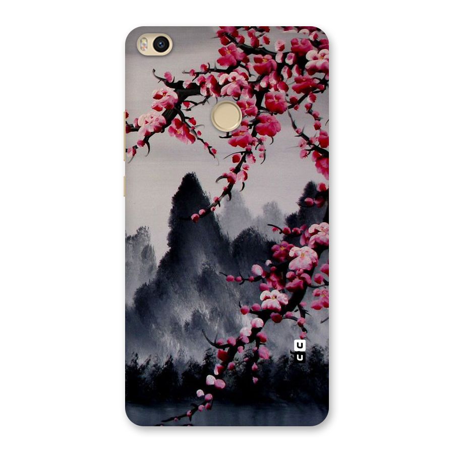 Hills And Blossoms Back Case for Mi Max 2