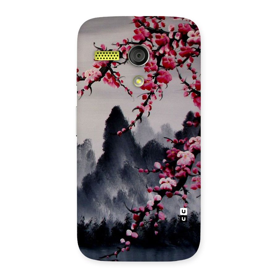 Hills And Blossoms Back Case for Moto G