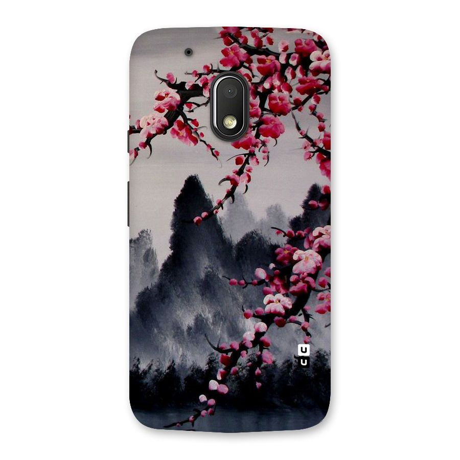 Hills And Blossoms Back Case for Moto G4 Play