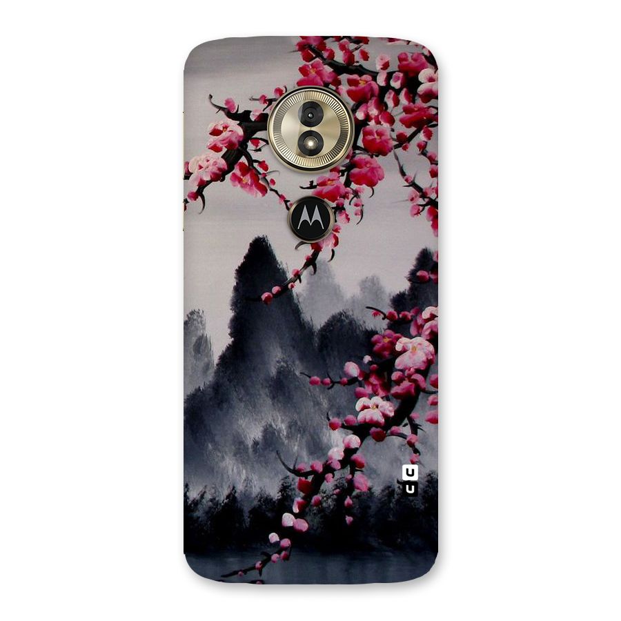 Hills And Blossoms Back Case for Moto G6 Play