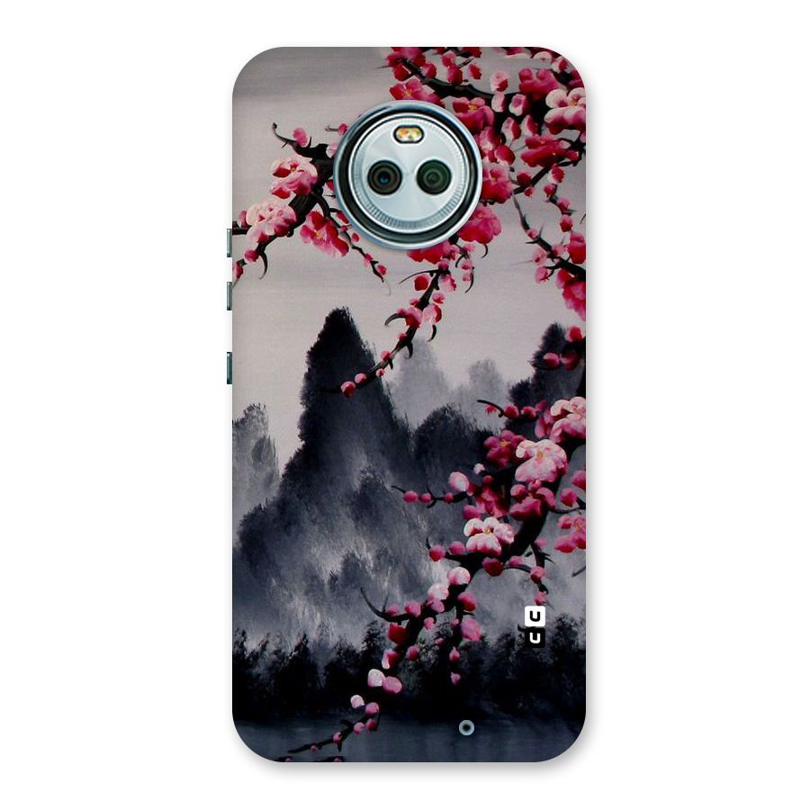 Hills And Blossoms Back Case for Moto X4