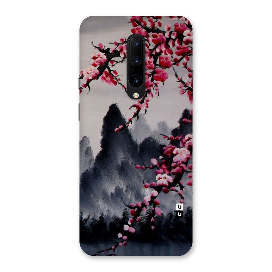 Hills And Blossoms Back Case for OnePlus 7 Pro