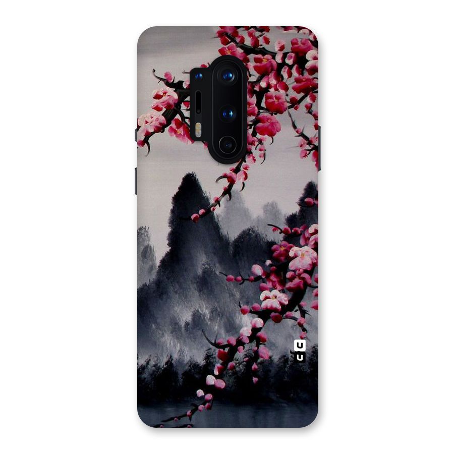 Hills And Blossoms Back Case for OnePlus 8 Pro