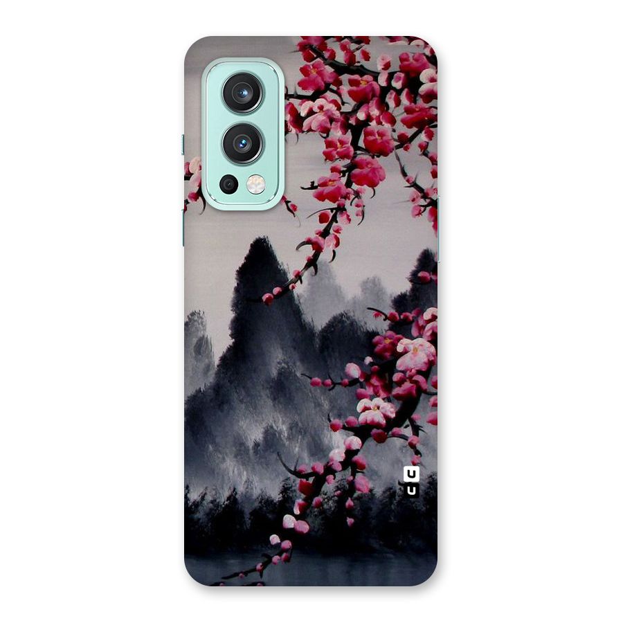 Hills And Blossoms Back Case for OnePlus Nord 2 5G