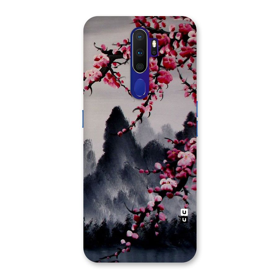 Hills And Blossoms Back Case for Oppo A9 (2020)
