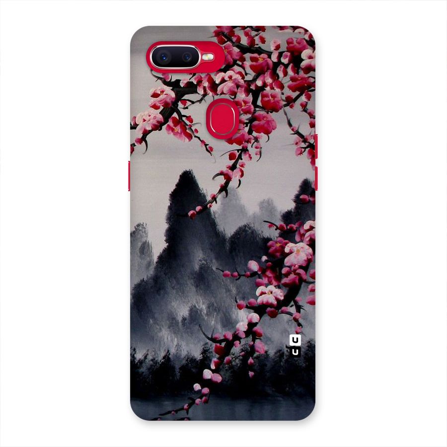Hills And Blossoms Back Case for Oppo F9 Pro