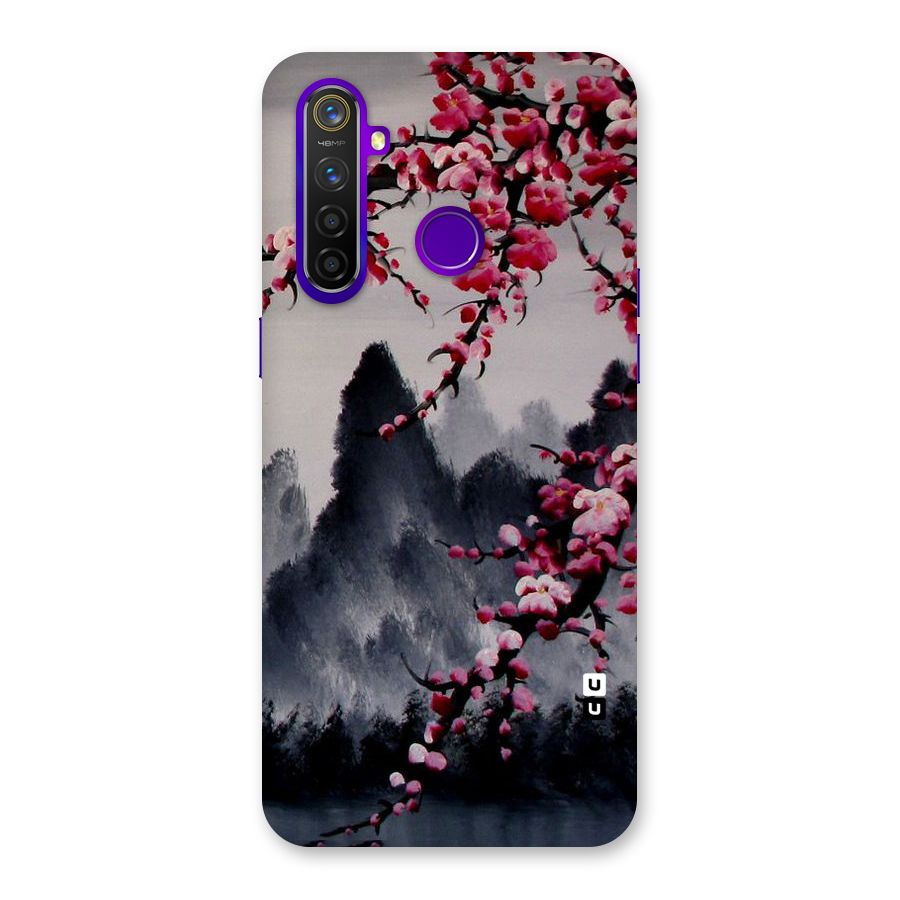 Hills And Blossoms Back Case for Realme 5 Pro