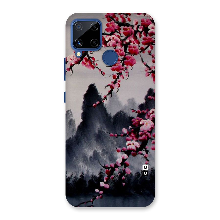 Hills And Blossoms Back Case for Realme C15