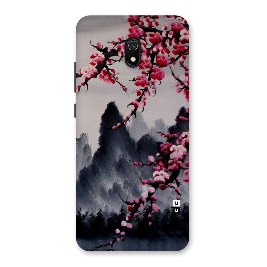 Hills And Blossoms Back Case for Redmi 8A