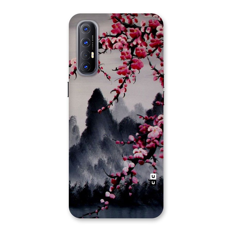 Hills And Blossoms Back Case for Reno3 Pro