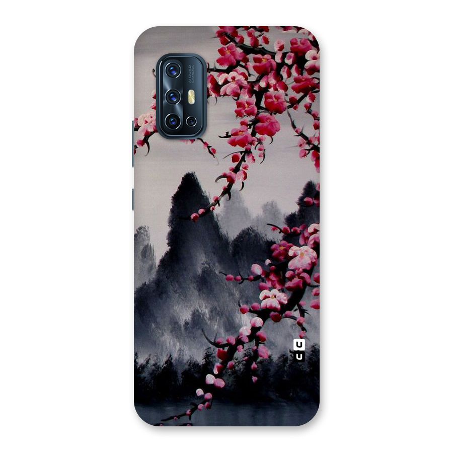 Hills And Blossoms Back Case for Vivo V17