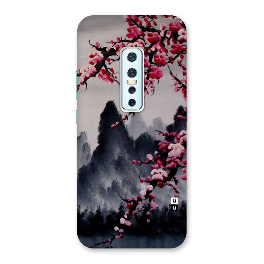 Hills And Blossoms Back Case for Vivo V17 Pro