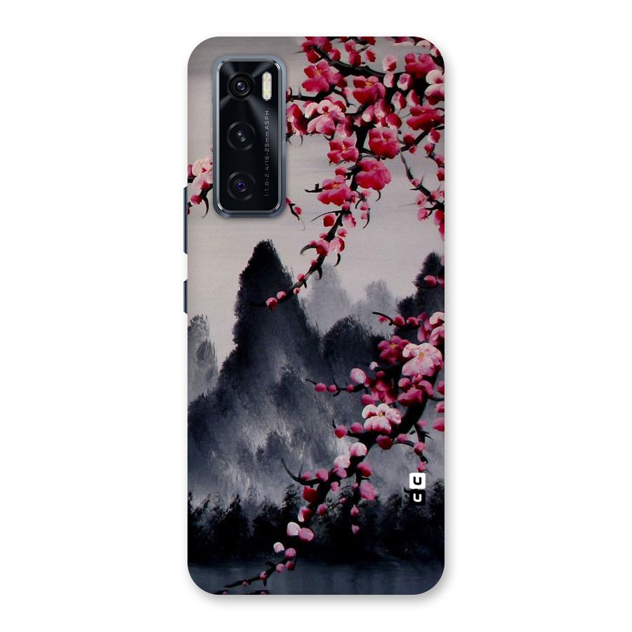Hills And Blossoms Back Case for Vivo V20 SE