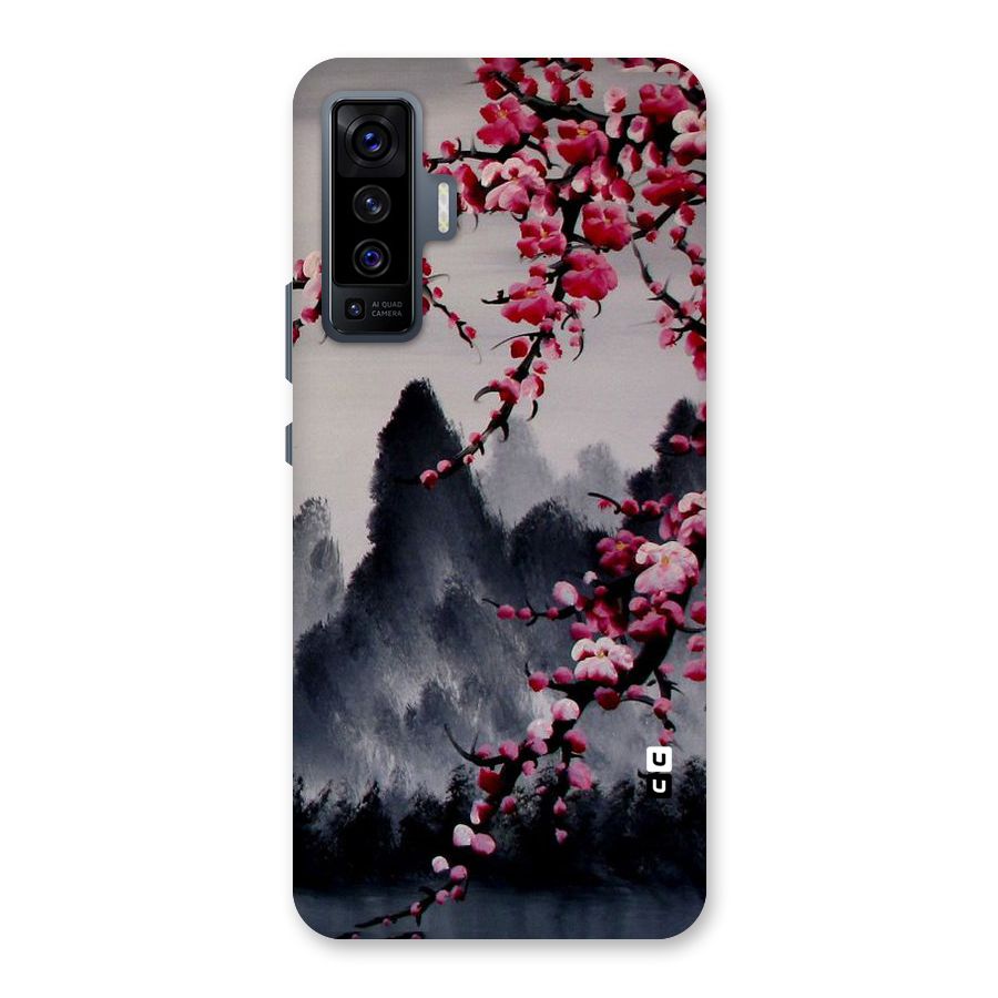 Hills And Blossoms Back Case for Vivo X50
