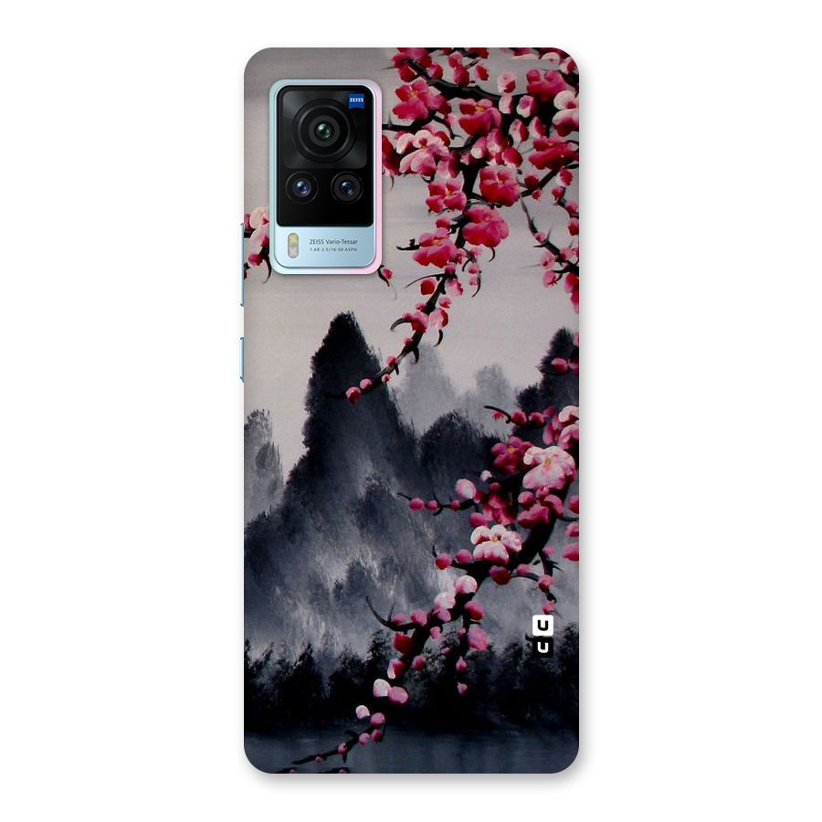 Hills And Blossoms Back Case for Vivo X60 Pro