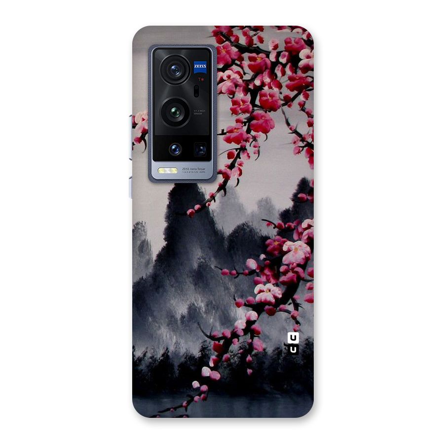 Hills And Blossoms Back Case for Vivo X60 Pro Plus